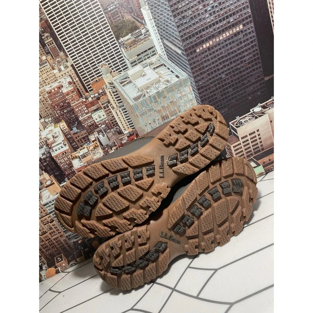 L.L. Bean Men's Storm Chaser Boots Size 13 W Leather Uppers-Slip on-#507173